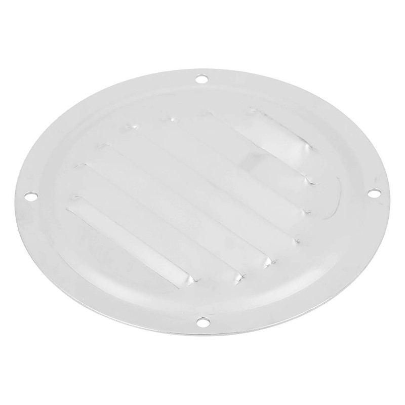 X AUTOHAUX 5 Inch Round Marine Boat Louvered Ventilation Vent