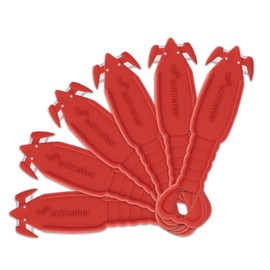 Safety Box Handy Cutter Knife 6 PCS Lobster Safety Utility Cutter Package Opener with Ergonomic Film Cutting Blade for Box, Carton, Shrink Wrap, Plastic Straps