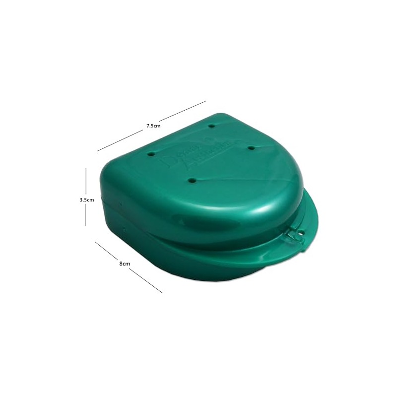 Retainer Case & Denture Brush ~ Storage Container & Brush