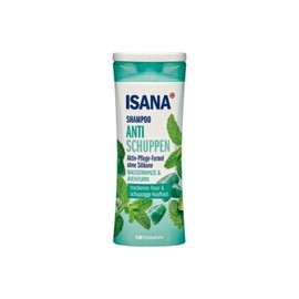 3 er Pack ISANA Shampoo Anti-Schuppen Wasserminze & Grüner Tee 3 x 300 ml