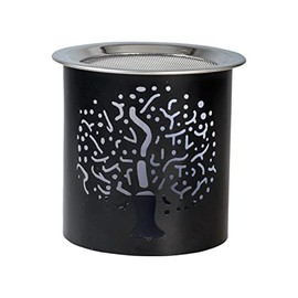 MaMeMi Iron Incense Warmer Height 8 cm Black