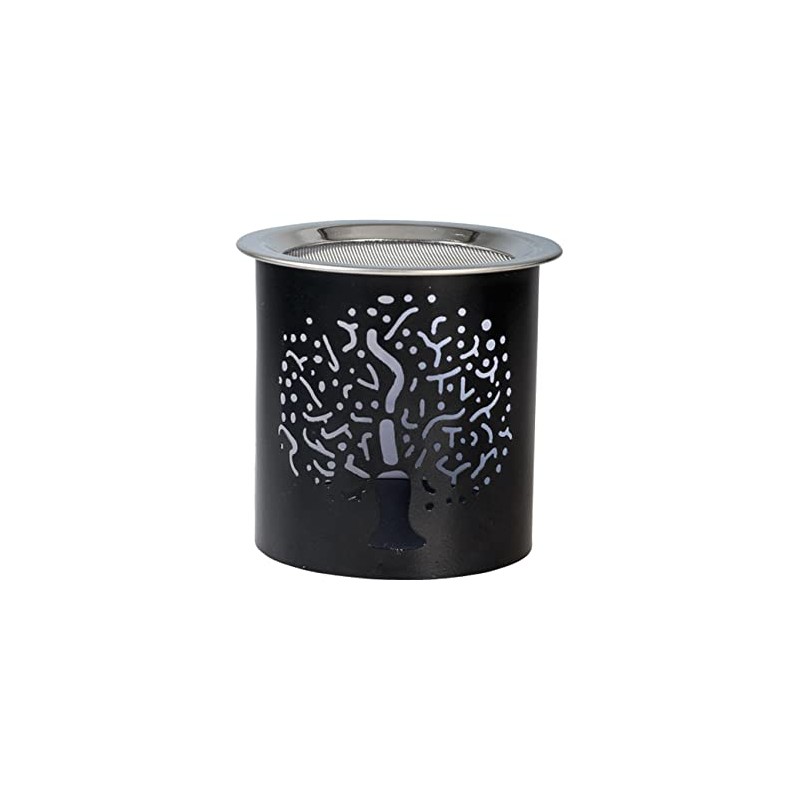MaMeMi Iron Incense Warmer Height 8 cm Black
