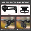 GRQUSTO Out Front Combo Mount Adjustable - Cycling Computer GPS