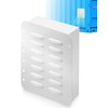 HZSIFU 1pcs Heavy Steel Shipping Container Vent with Screen, Increase