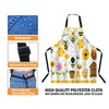 BGBDEIA Honey Bees Apron Adjustable Neck Bib Apron for Men