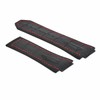 Ewatchparts Leather Rubber Watch Band Strap Compatible With 44-45-48mm Hublot
