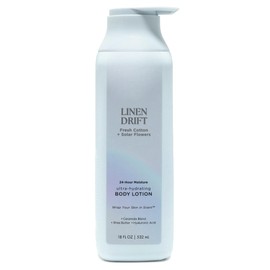 Sce-nt Th~eory Body Lotion with Shea Butter, All Skin Types, Linen Drift, 18 oz