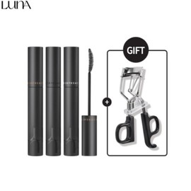 LUNA Lash Extreme Fixing Cara Set 2items, Color:02 DEEP BROWN