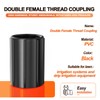 20 PCS 1/2" Double Female Thread Coupling Sprinkler Pipe Fitting