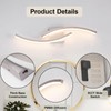 HLILCEH 23.62 inch Modern Bathroom Vanity Light Brushed Nickel Lights