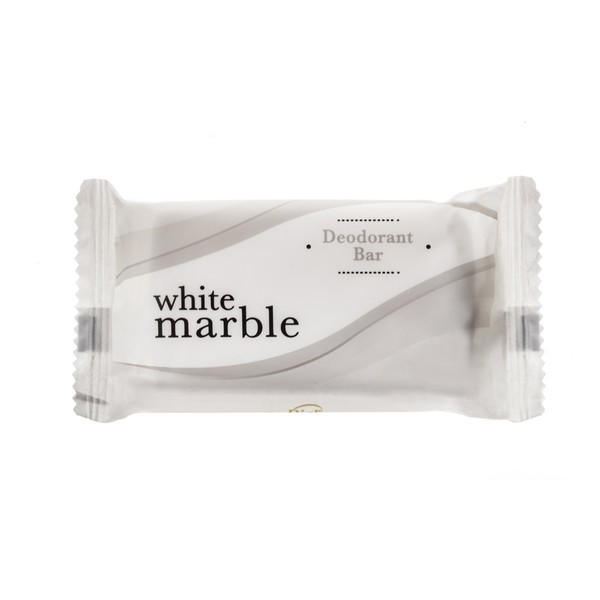 White Marble quot;Individually Wrapped Deodorant Bar Soap, White, 2.5oz Bar, 200/Cartonquot; Unit of Measure: CT, Manufacturer Part Number: Dia 00197