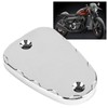 Front Brake Upper Fluid Reservoir Cap Cover Aluminum Alloy Fit