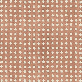 You are My Sunshine by Henry Glass White Polka Dots on Muted Pink Cotton Fabric by The Yard