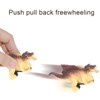 6Pcs Dinosaur Pull Back Car Children Model Simulation Brachiosaurus Tyrannosaurus