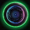 Psqme Disco Volador De Led, Ilumina Flying Frisbee, 23cm