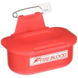 Shimano CS-034N Fire Red Bait Container Portable Sachier Container