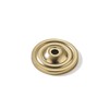 khtumeware 10 Pack Champagne Bronze Backplate for Cabinet Knobs Satin