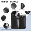 RFID Signal Blocking Faraday Pouch for Car Keys, 2 Pack