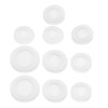 VILLCASE 10pcs Piggy Bank Stopper Replacement, Rubber Saving Box Sealing