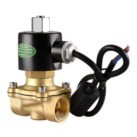Heschen Brass 2 WK200 – 20 Pt 3/4 AC 220 V Direct Action Electric Solenoid Valve Water Air Gas Normally Open