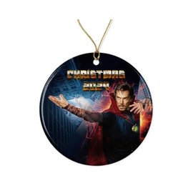 Doctor_Stra!nge Ornament - Stra!nge Christmas Ornament - 2024 Xmas Tree Decor Ornament - Home Room Decoration Printed on Both Sides