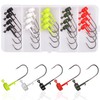 Ned Rig Fishing Jig Heads Baits Kit Crappie Jig Hooks