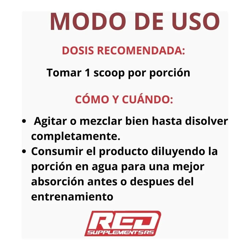Redline Bcaa Rouge Wolf Recovery 400g Aminoacidos Sfn