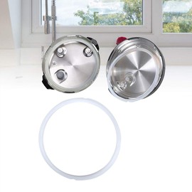 1 pieza de accesorio de anillo de sellado de silicona compatible con 5/6 Qt, 8Qt Herramienta de presión Accesorios de junta de silicona Reemplazo para sellador de goma(6Qt White)