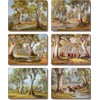 Cinnamon CMC381 Redgum Country Drink Coasters