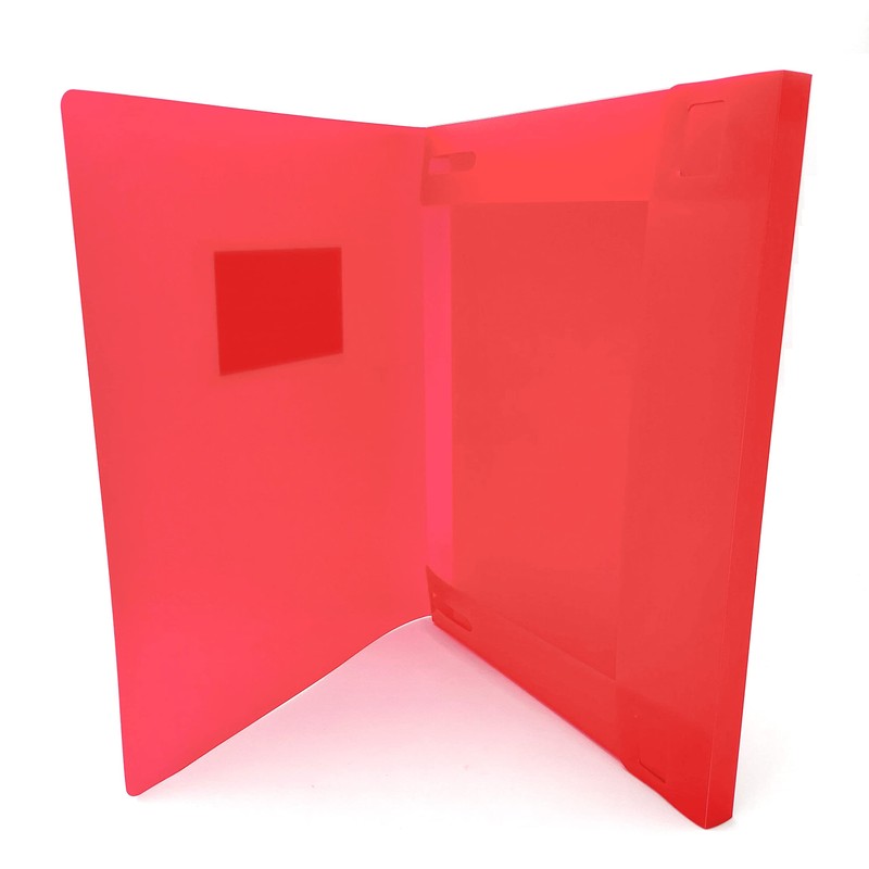 Alevar 3 Flap Folder with Elastic and Transparent Window with