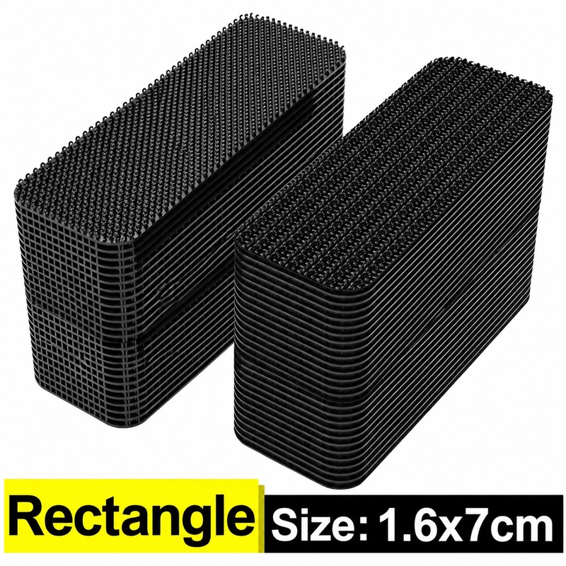 10 Pairs Double-Sided Carpet Grippers for Rugs & Floor Mats