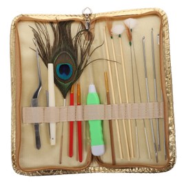 Ipetboom 1 Set Creative Ear Cleaning Tools Ear Picks and Sticks Durable Beautiful Design for Family Use Random Color