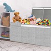 Pantryily Extra Large Toy Box for Girls Boys - Collapsible