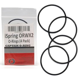 Captain O-Ring - Anillos tóricos de repuesto ORWX2 para iSpring WSP WSPSL Series Spin Down Sedimento Filtro de agua (paquete de 4)