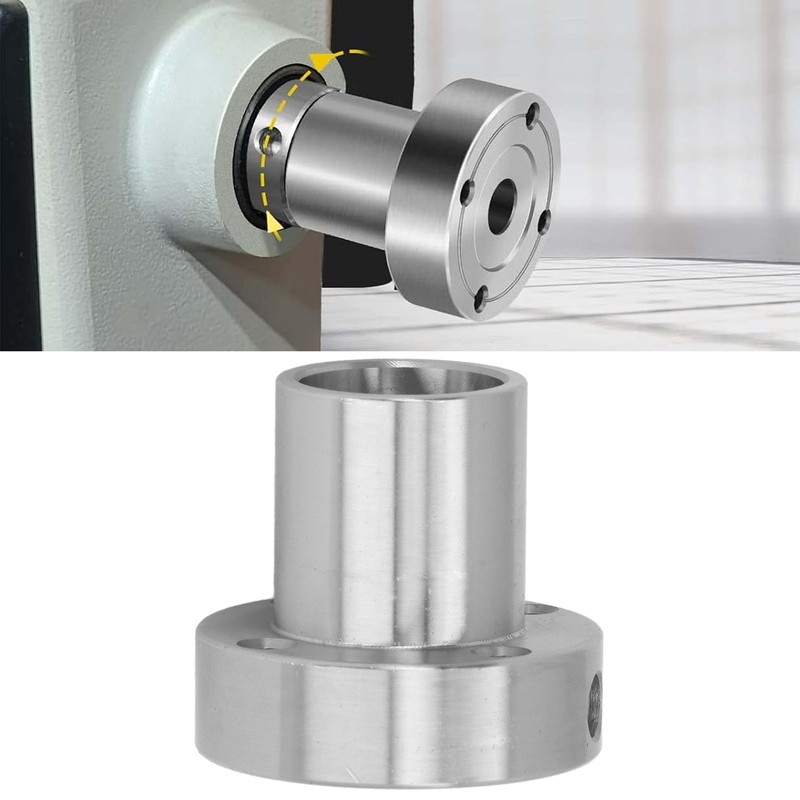 2 Inch Lathe Faceplate with Screw Alloy Steel Woodworking Chuck
