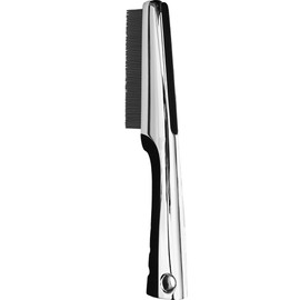Resco Professional Flea and Face Comb, Anti-Static for Grooming Pets Very Fine Pin Spacing, Chrome