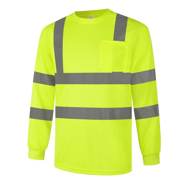 Graunton Hi Vis Shirts for Men Class 3 High Visibility