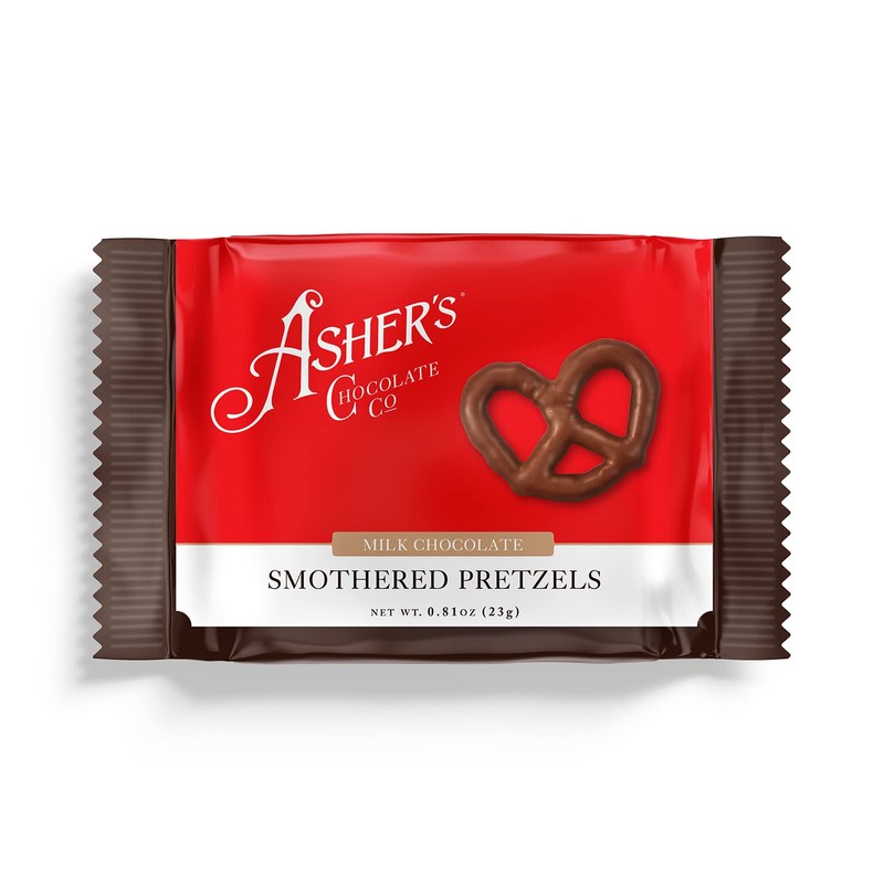 Asher's Chocolates, Chocolate Covered Pretzels, Gourmet Sweet and Salty Candy,