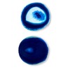 Blue Agate Coasters Set for Coffee Table (Blue 2PK)