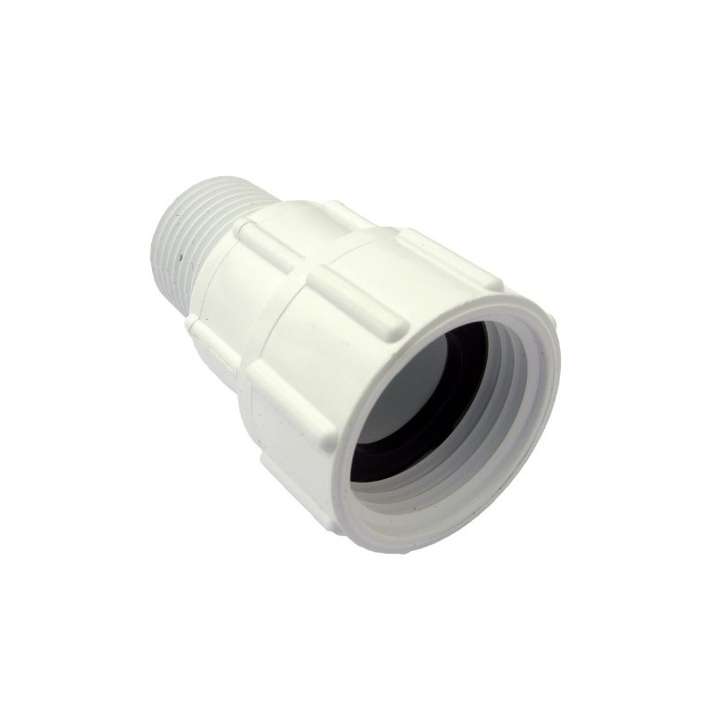 LASCO 15-1629 PVC Swivel Hose Adapter with 3/4-Inch Female Hose