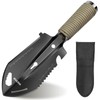 WILDAIR Camping Shovel Multifunctional 7 in 1 Survival Multitool Small