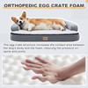 Jiupety Orthopedic Dog Bed for Large Dogs, Waterproof Dog Sofa