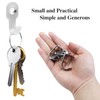 UNINGYI Pack of 20 Key Hooks, Coat Hooks, Ceiling Hooks,