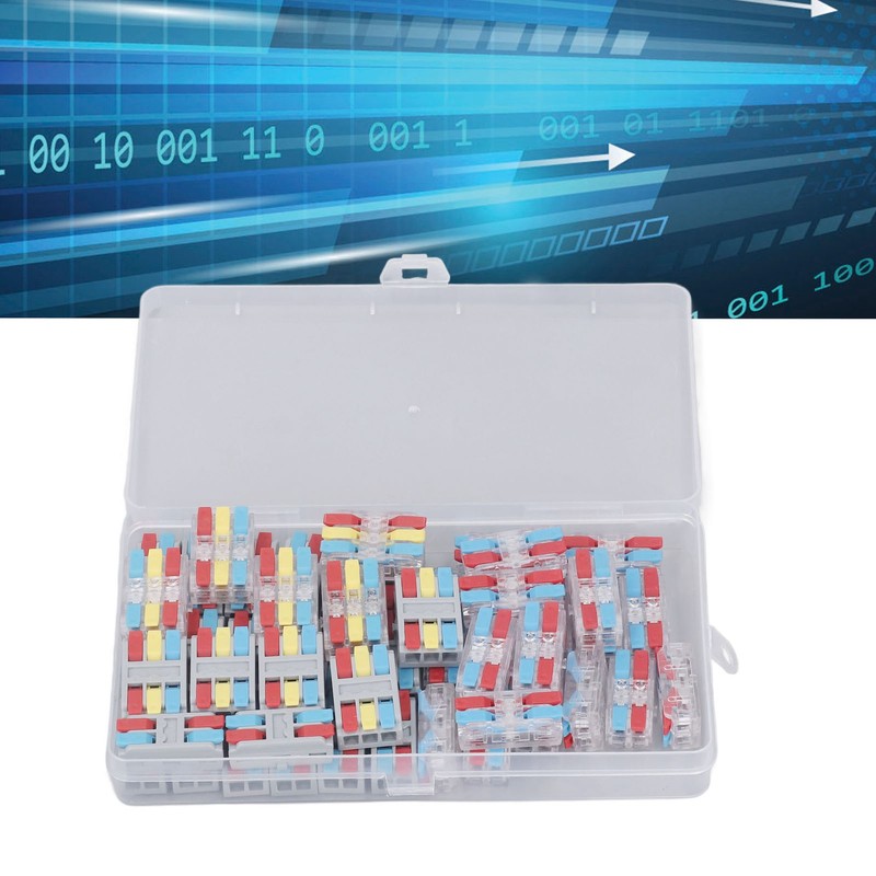 50 Pcs Quick Wire Connector 2 3 Circuit Inline Splices