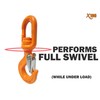 3 Ton X100 Alloy Swivel Bearing Hoist Hook with Latch