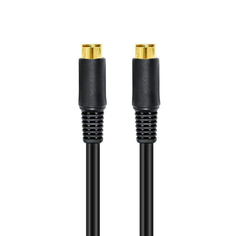 F-Factory S-Terminal Cable, 6.6 ft (2 m), Video Cable, S-Terminal