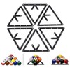RiToEasysports Billiard Sheet 6 Piece Magic Ball Rack Holder Billiard