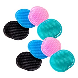 KOMBIUDA 12pcs Household Massage Comb Multi-purpose Hair Cleaning Brushes for Scalp Massage Salon Dark Green Black for All Hair Types