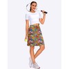 Viodia Women's 20" Knee Length Skorts Skirts Athletic Tennis Golf