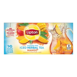Lipton Family Tea Bags Southern Sweet Tea 22 Ct, pack of 6